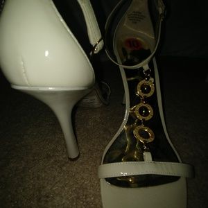 Cream Strappy sandals